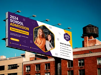 Admission Billboard Design admission billboard admission billboard design banner banner desugn banners billboard billboard design graphic design web banner web banner design