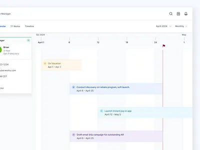 Timeline design exploration application clean color design interface minimal saas simple timeline ui ux web