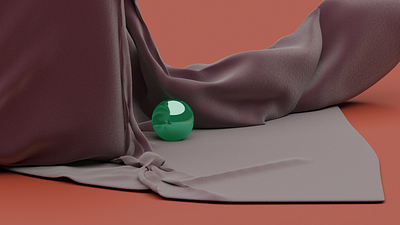 Pure: Fabric and Glass 3d graphic design motion graphics