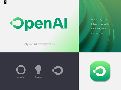 OpenAI Modern Logo Design | Branding ai artificialintelligence brand identity branding business logo creative learning light logo logo logo design logos logotype machine learning minimalist logo modern logo o letter logo openai visual identity