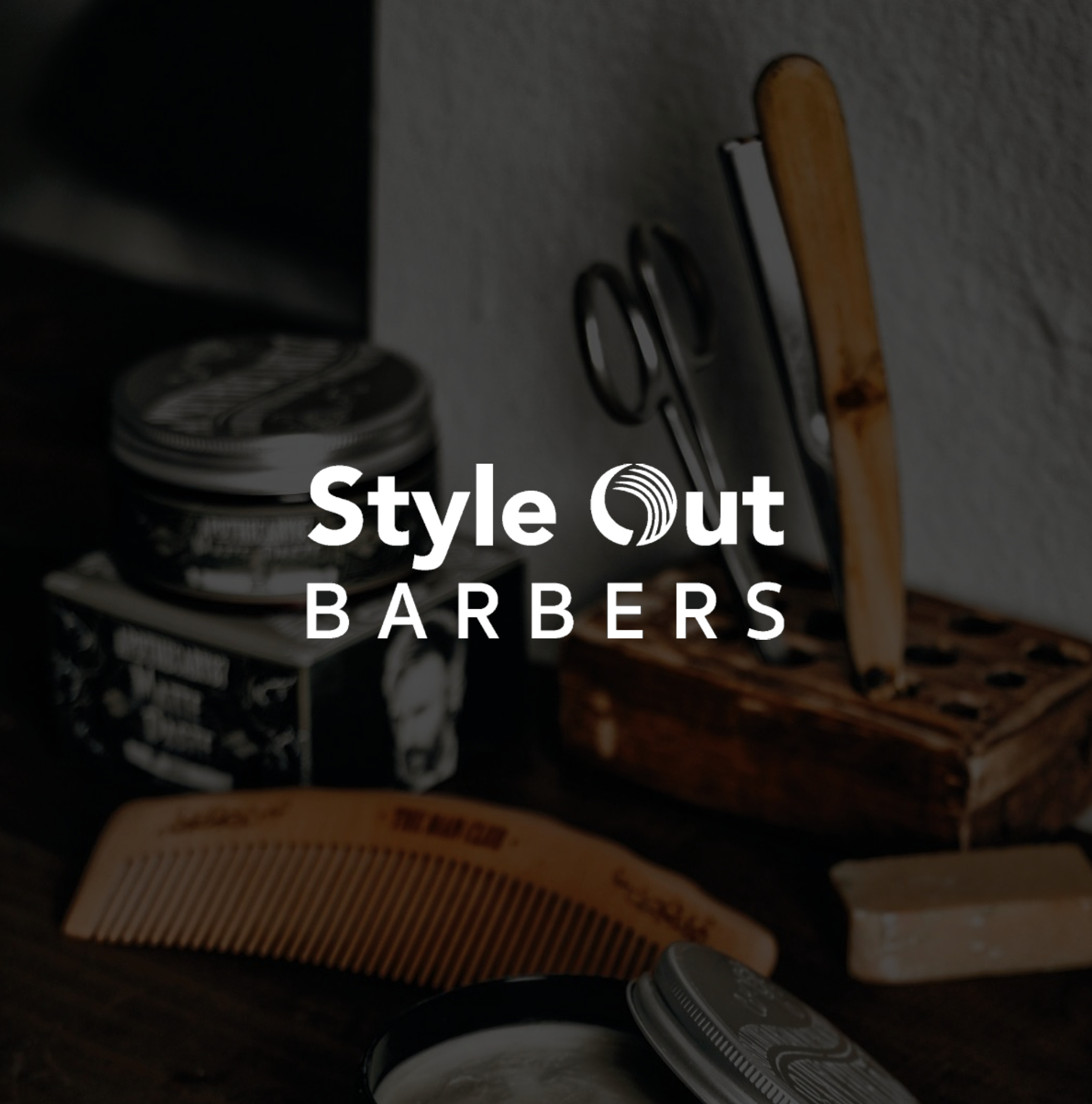 Wordmark Logotype barber branding design graphic design illustrator logo london vector