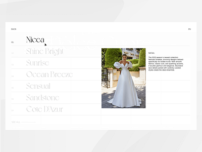 Catalog menu design bride catalog design lookbook menu photography ui ux website wedding white