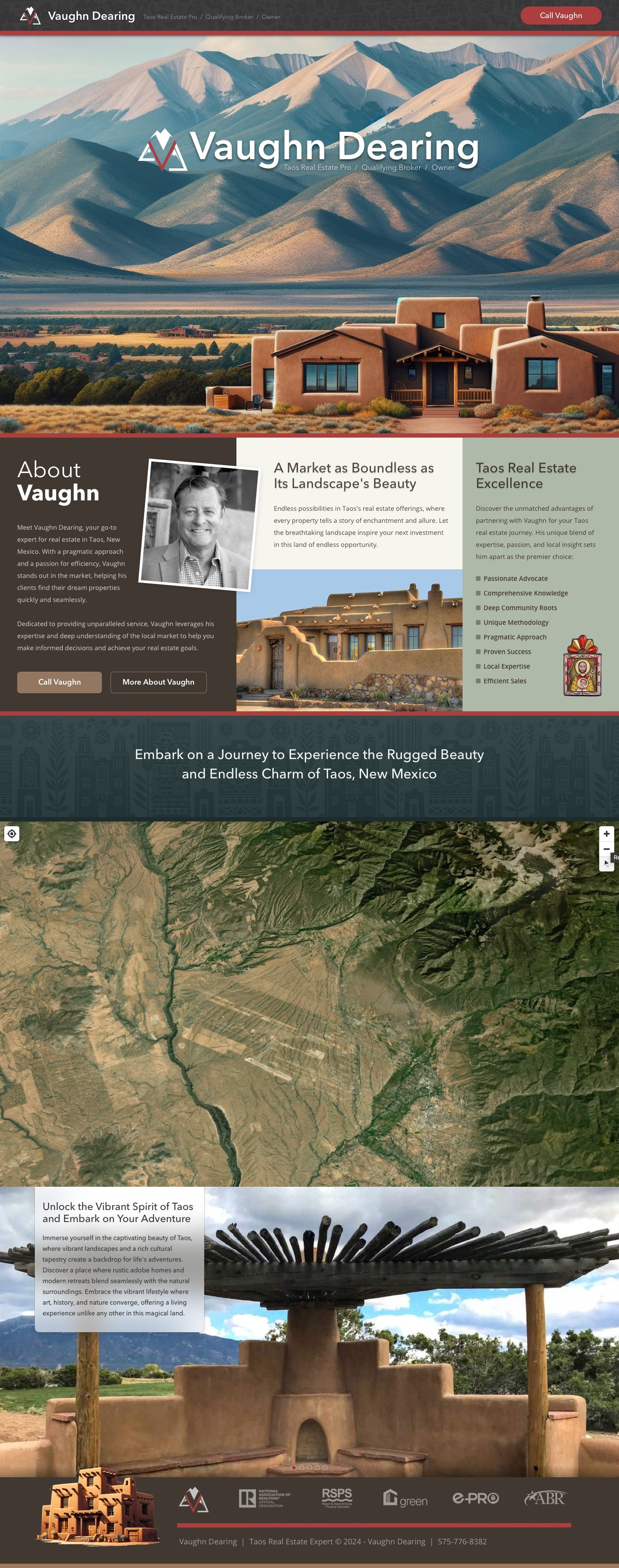 Real Estate Website mapbox realestate realtor website
