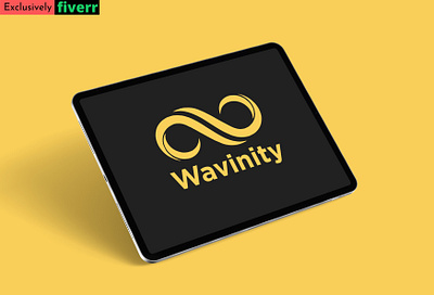 Wavinity logo designs brand logo branding business logo clean logo fiverr graphic logo logo logo design professional logo