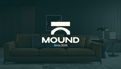 Mound - soft furniture branding design furniture logo uzbekistan