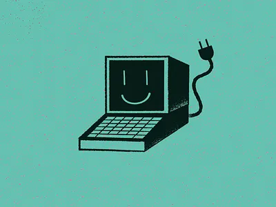 Unplug... best illustration computer conceptual illustration editorial editorial illustration illustration illustrator james olstein james olstein illustration jamesolstein.com texture unplug vector