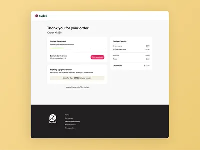 Food delivery order confirmation delivery platform delivery website doordash food delivery product design sustainability uber eats ui ux web design