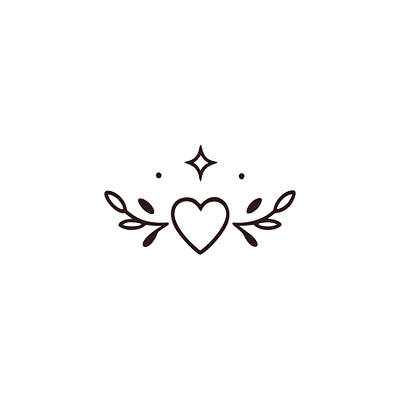 Delicate Heart & Leaf Tattoo Design with a Tiny Star black and white tattoo botanical tattoo custom tattoo delicate tattoo faith tattoo feminine tattoo floral tattoo growth tattoo heart tattoo design hope tattoo leaf tattoo design line art tattoo love tattoo meaningful tattoo minimalist tattoo nature inspired tattoo personal tattoo single needle tattoo star tattoo design symbolic tattoo