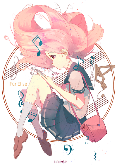 Fur Elise! illustration