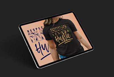 Black hustle t-shirt design best design branding clothing design clothing store design fiverr illustration procreate retro design shopify design trendy t shirt design tshirt