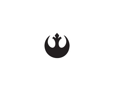 Rebel Logo Face Tat icon logo mark mikemerrilldesign rebel star star wars tattoo wars
