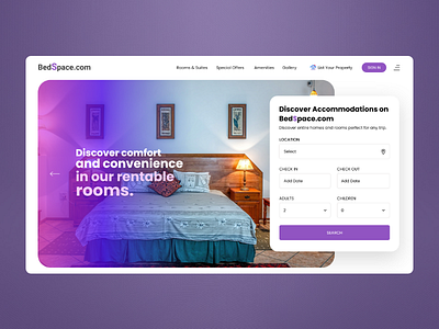 BedSpace.com animation artdirection branding colorful creative digitalart dribbbleshot flatdesign graphicdesign hotel illustration inspiration logodesign minimalism mobileapp motiongraphics productdesign typography uiux webdesign