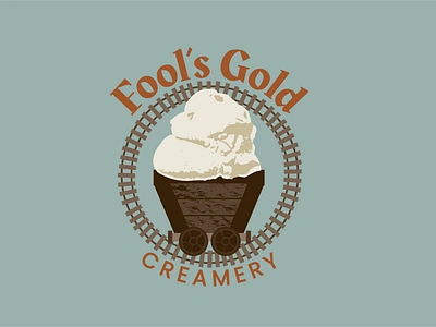 Ice Cream Shop Branding brand design branding graphic design logo