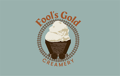 Ice Cream Shop Branding brand design branding graphic design logo