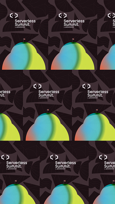 Serverless Summit. art direction artwork graphic design identity illustration minimalist poster serverless tech web