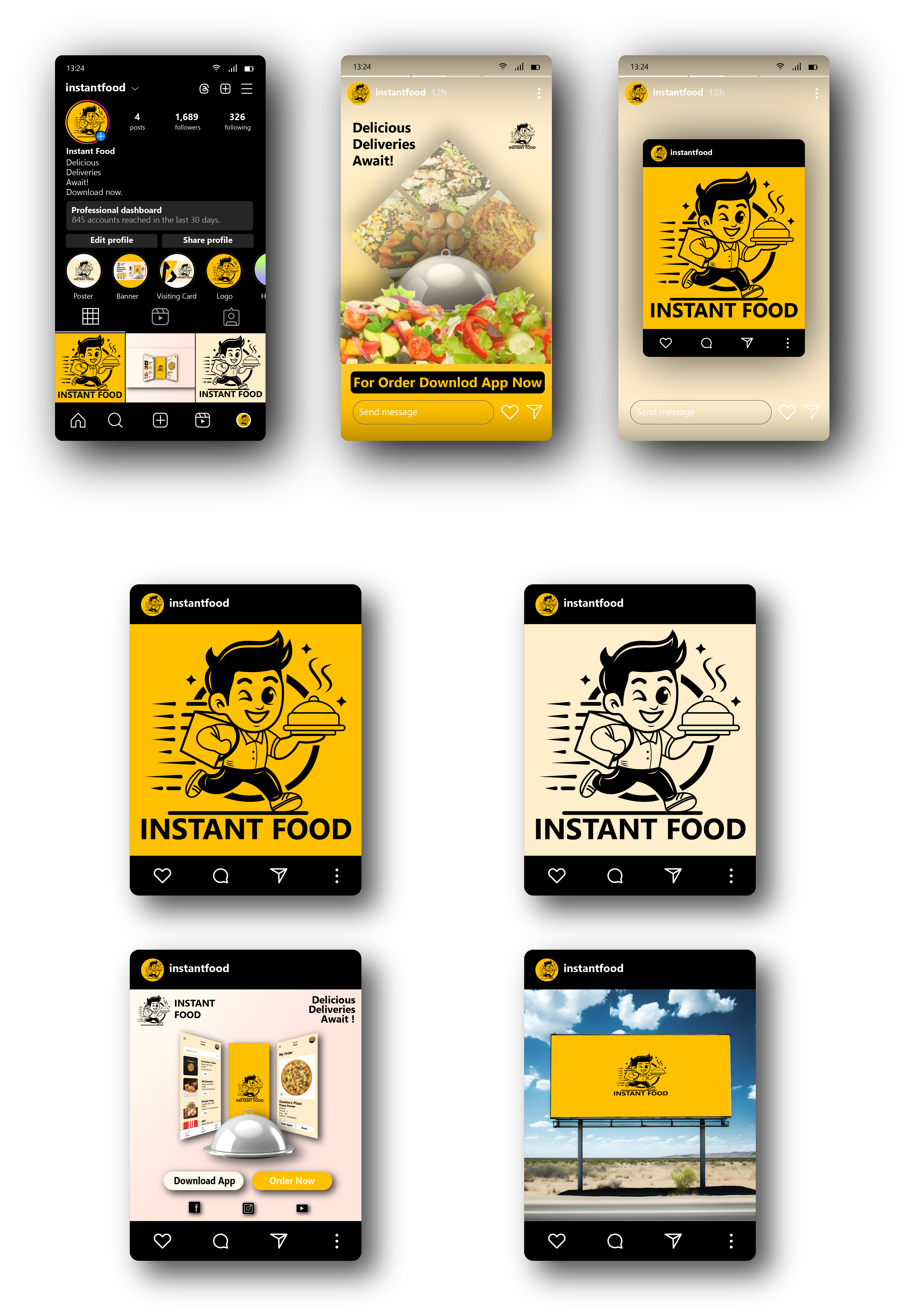 Social media design branding graphic design illustration post design social media design story design uiux
