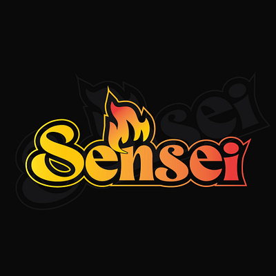Sensei Logo Design beauty logo branding design flatlogo illustration logo logodesiner minalistlogo typography