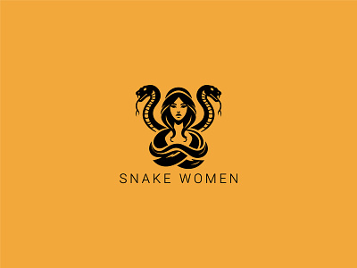 Snake Women Logo gorgon gorgon head greek illustration legend meander medieval medusa medusa head medusa logo monster mystic mythology serpent snake logo snake logos snake women snake women logo top logo women logo