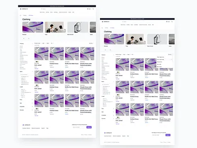 E-Commerce Product Listing Page ecommerce figma ui