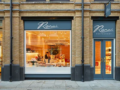 'Renai' Restaurant Logo brand design branding graphic design logo logo design