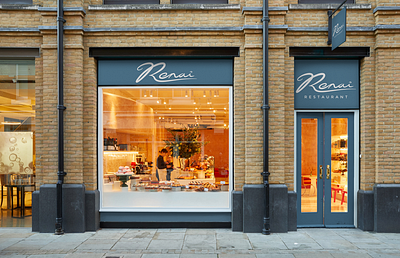 'Renai' Restaurant Logo brand design branding graphic design logo logo design