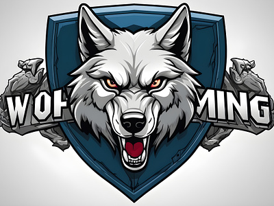 Wolf gaming logo badge bit badge kcick badge logo wolf wolf badge wolf emotes wolf gaming logo wolf sub badge