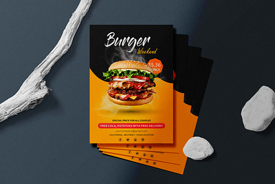 Restaurant Flyer Design branding brochure creative design flyer design graphic design