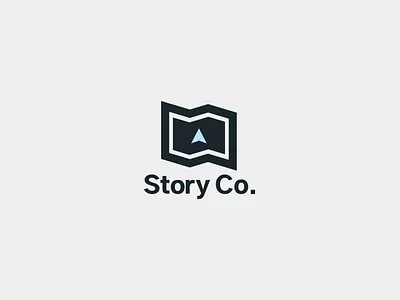 Story Co . - Final Logo Design adventure arrow branding co compass custom design graphic design icon illustration israel logo middle east north story story co tours trademark vector