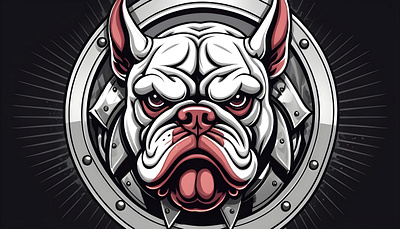 Bull dogs gaming logo badge bull dogs badge design dogs emotes dogs gaming logo emotes gaming logo logo mascot logo