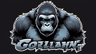 Gorilla gaming logo mascot logo badge emotes gorilla badge gorilla bit badge gorilla emotes gorilla gaming logo gorilla logo