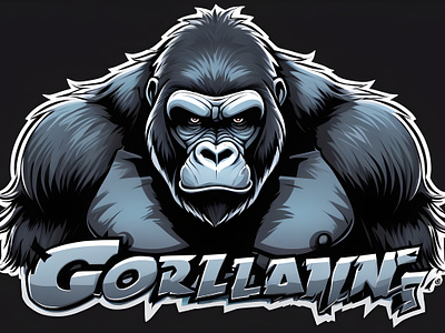 Gorilla gaming logo mascot logo badge emotes gorilla badge gorilla bit badge gorilla emotes gorilla gaming logo gorilla logo