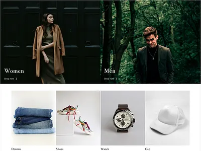 eCommerce Head #2 branding commerce ecommerce figma interface online store store ui uiux