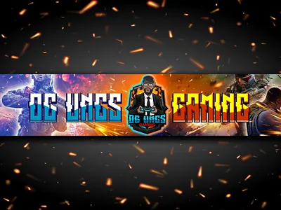 YouTube gaming banner and logo 3d animation avatar banner youtube branding cartoon cartoon mascot esports face illustration gaming logo graphic design logo sports twitch banner twitch logo youtube banner youtube banner and logo youtube channel youtube channel cover youtube logo