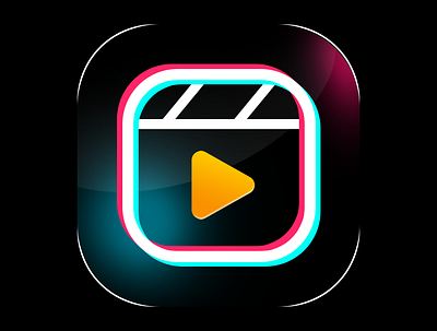 Daily UI#Funny Video Clips app graphic design logo ui vector