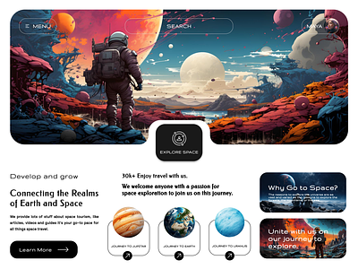 Space.UI 3d branding explore graphic design logo motion graphics space ui ux