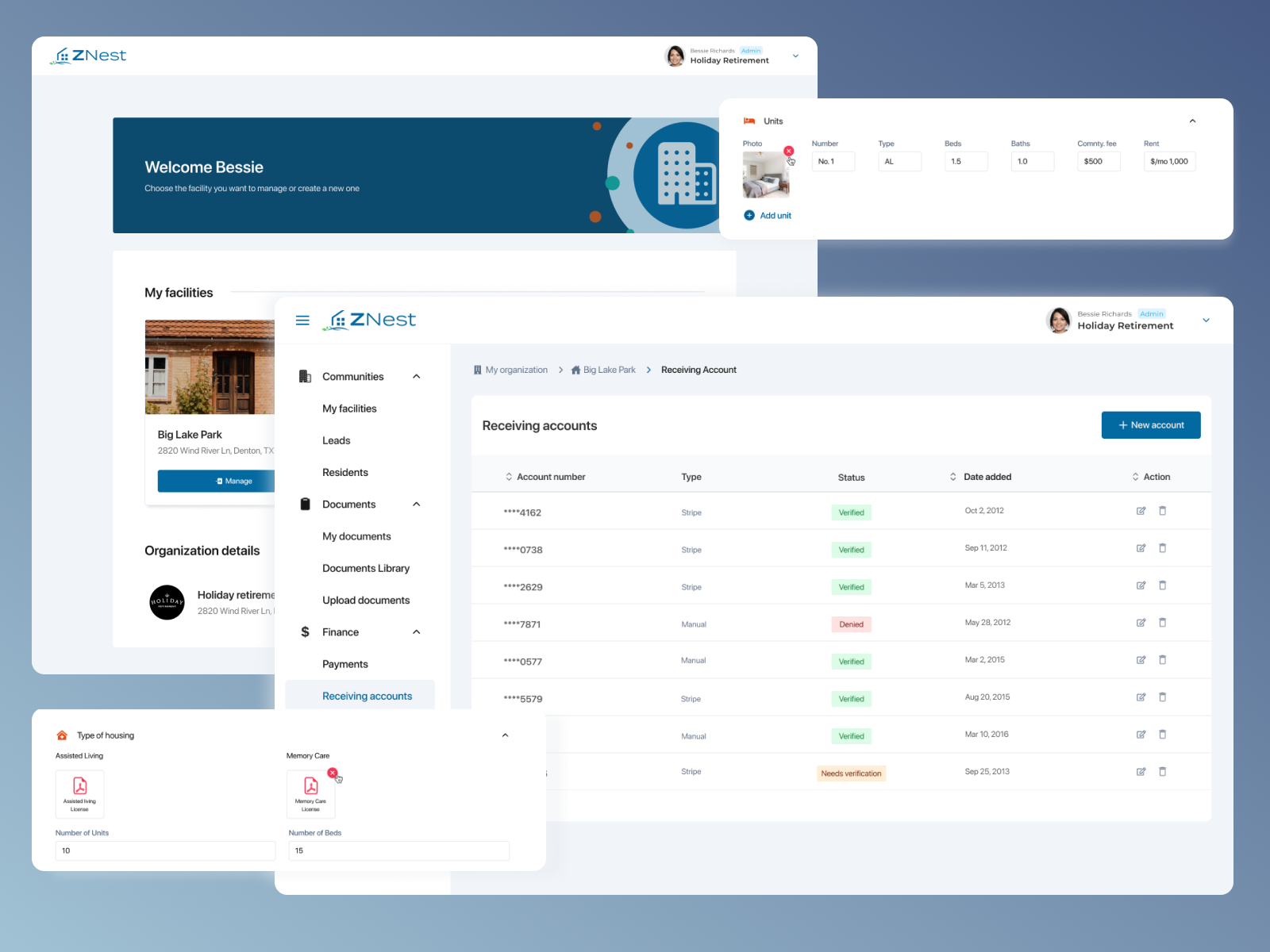 ZNest - Senior Care Center by Luciano Panesi on Dribbble