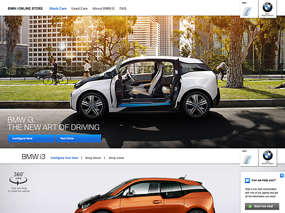 BMW i3 ui