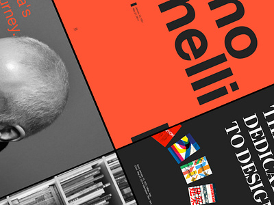 Massimo Vignelli branding editorial design graphic design logo poster web design