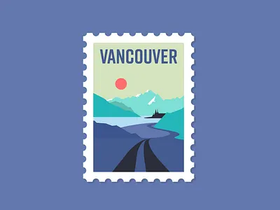 Adventures & Road Trips brand identity british columbia canada color palette geometric geometric design illustration vancouver