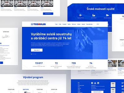 TOSHULIN #1 design desktop ui ux website