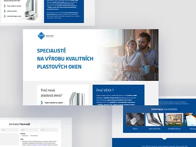 VEKA design desktop ui ux website