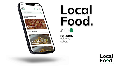 LocalFood app food ui