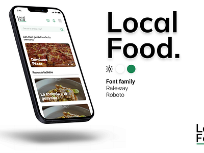 LocalFood app food ui