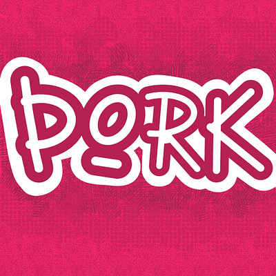 Pork design digital art graffiti graphic design graphic designer illustration