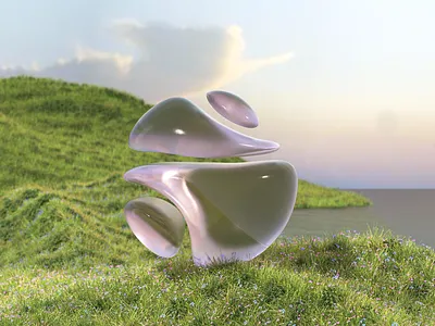 Garden .003 3d 3d artist 3d designer c4d cgi cinema 4d design graphic design illustration octane render specular