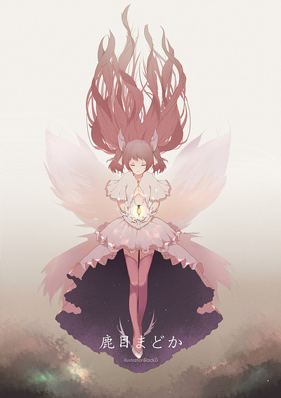 Kaname Madoka- God's version illustration