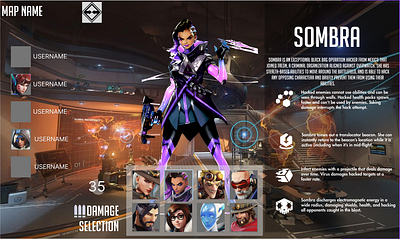 UX/UI for Gaming - An Overwatch 2 Study design ui ux