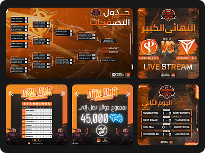 Social media designs for mad esports graphic design social media