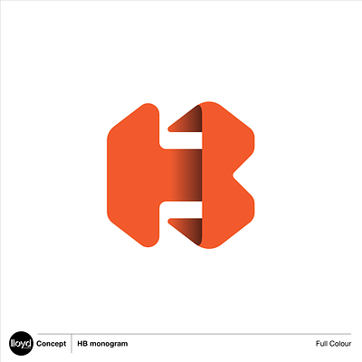 HB icon branding design graphicdesign icon initials logo