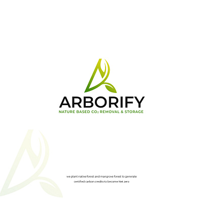 Environmental Company branding environmental graphic design leaf logo